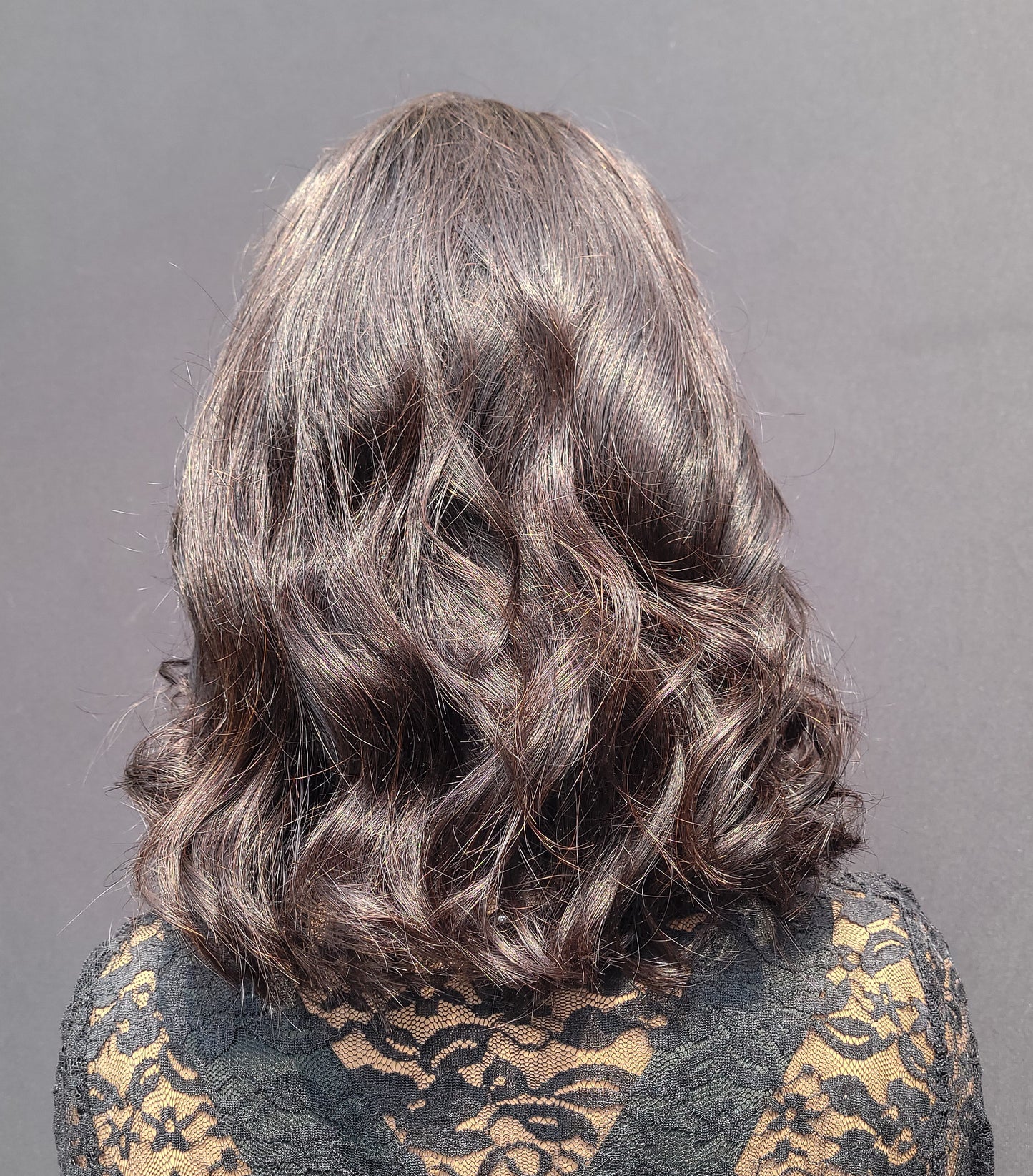 Item #006 Blunt cut 5×5 Transparent Lace Closure Wig