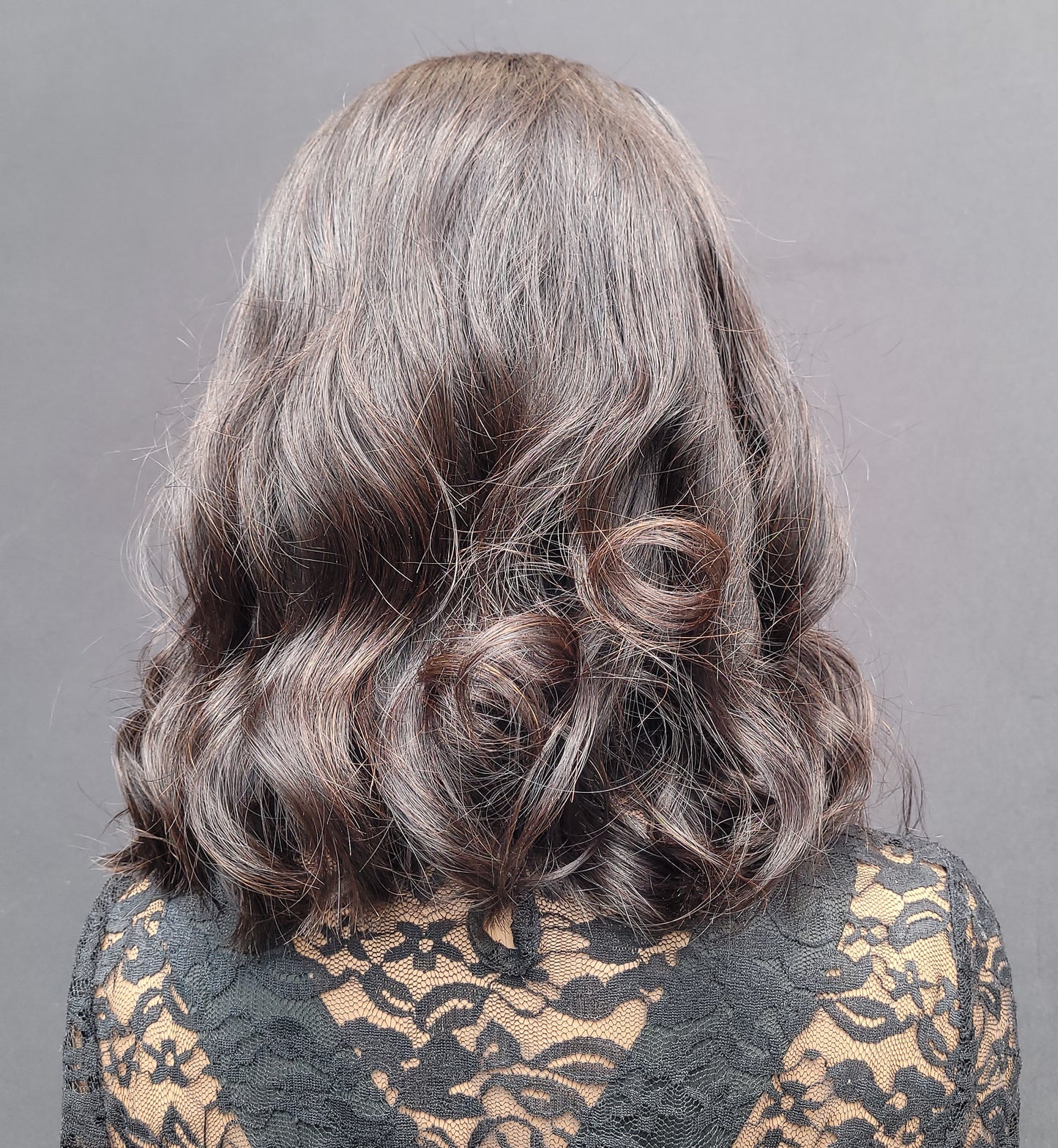 Item #004: Blunt cut bob 5×5 Transparent Lace Closure Wig